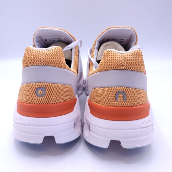 On Running Peach and White Athletic Shoes - Picture 3 of 10